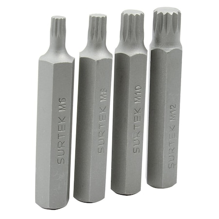 Surtek 4Tip Triple Interchangeable Bit Set PFB4